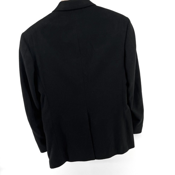 Amherst & Brock Made in USA Black Camelhair Blazer Today's Man 38R - Picture 3 of 14